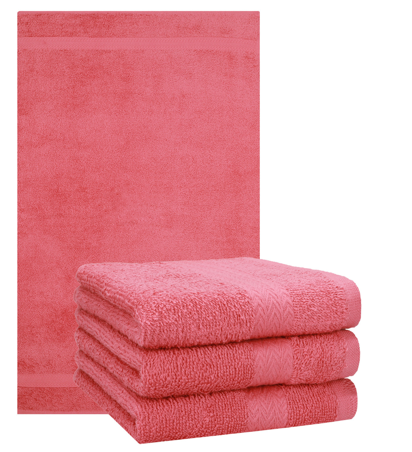 Betz 4er Handtuch Set PREMIUM Handtücher Größe 50x100cm 100% Baumwolle