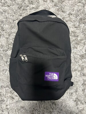 Purple Label North Face Backpack Black And Purple The North Face