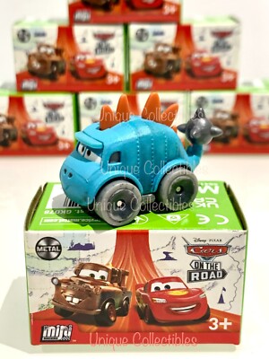 Disney Cars Mini Racers Ankylosaurus Dinosaur On the Road Blind
