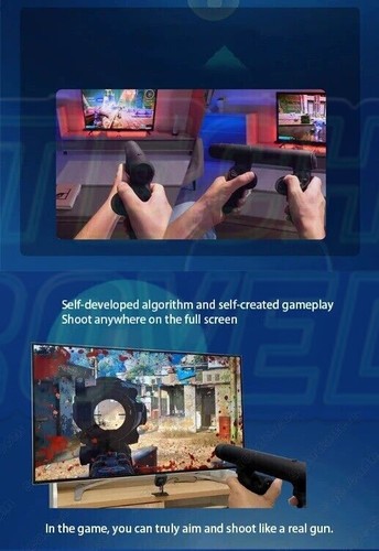 Shooting Somatosensory Gun Game Controller XGUN light switch/pc/ps4/ps5 Wireless - Afbeelding 8 van 10