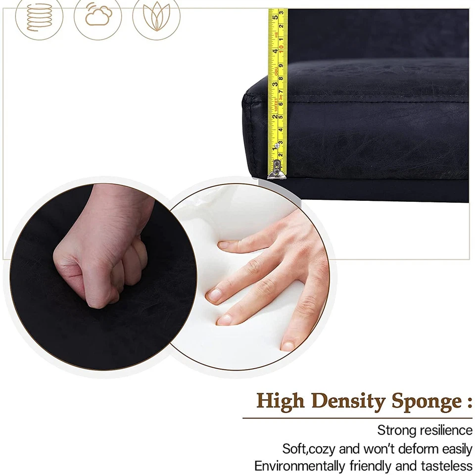 Bar Stools Set of 2 Counter Height Dining Chair Barstool Kitchen Island Barstool - Image 3 of 4