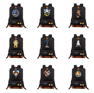 Kingdom Hearts Canvas Backpack School Mochila laptop sport Bag rucksacks