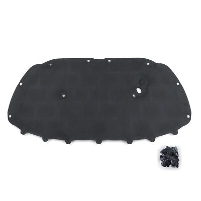 Motorhaubendämmung Dämmmatte mit Clipse für VW Polo 6R 09-14