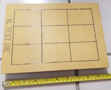 Accucut Ellison XL Test Wood Die 10 x 7