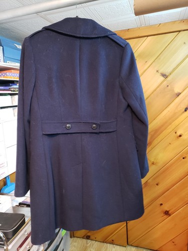 Talbots Women's WOOL BLEND PEA COAT - Navy - Size 6 - Read - Picture 5 of 7