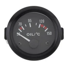 New 52MM Temperature Temp LED Electrical Car Oil Temp Gauge Meter 12V Universal