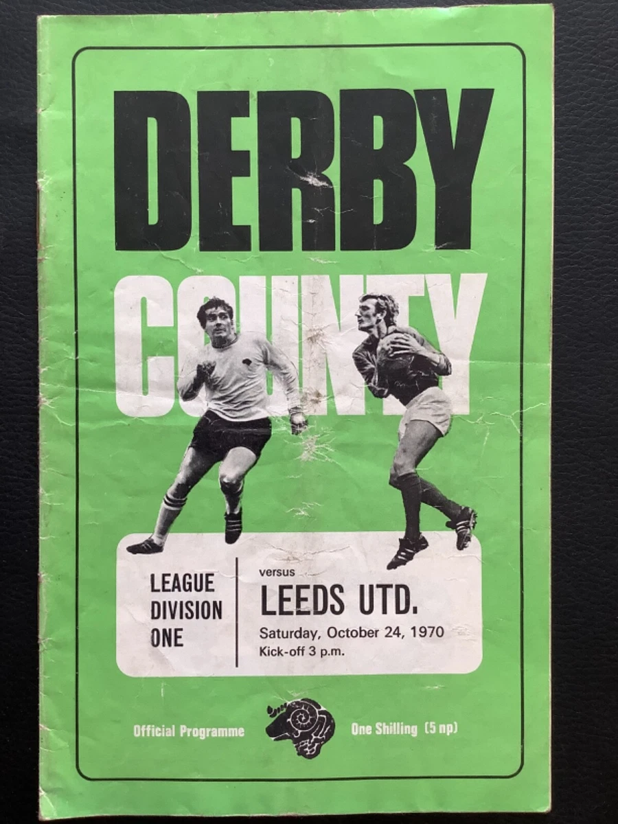 Programme De Match De Football RARE VINTAGE JOBLOT X11 LEEDS UNITED