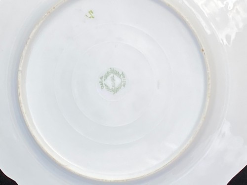 Set of 7 Royal Austria (O&EG) "Fish" Plates, w/ platter, 6 plates 19th century - Picture 6 of 10