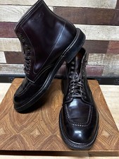Alden 40568C Color 8 Shell Cordovan Indy Boot Size 7  W/ Alden Shoe Trees +horn