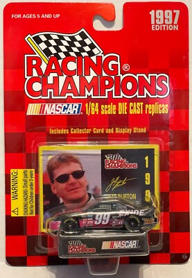 1997 JEFF BURTON #99 EXIDE BATTERIES FORD THUNDERBIRD 1:64 NASCAR