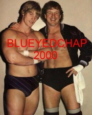 KEVIN  VON ERICH & TERRY FUNK  WRESTLER  8 X 10 WRESTLING PHOTO NWA WCCW WWF