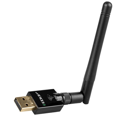 Dual Band WiFi USB Adapter Wireless Network External Antenna 2.4 5.8G AC 600Mbps - 第 2/5 張圖片