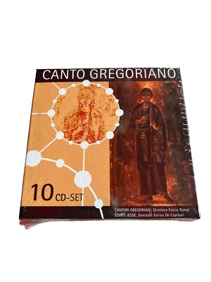 New Sealed Canto Gregoriano 10 CD Set Germany