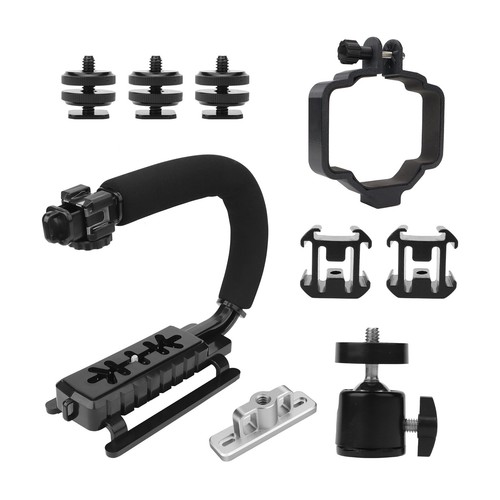 U-Shape Handheld For DJI FLIP AIR 2/2S/3/3S Mavic 3/3PRO Shooting Stands Black - Imagen 11 de 13