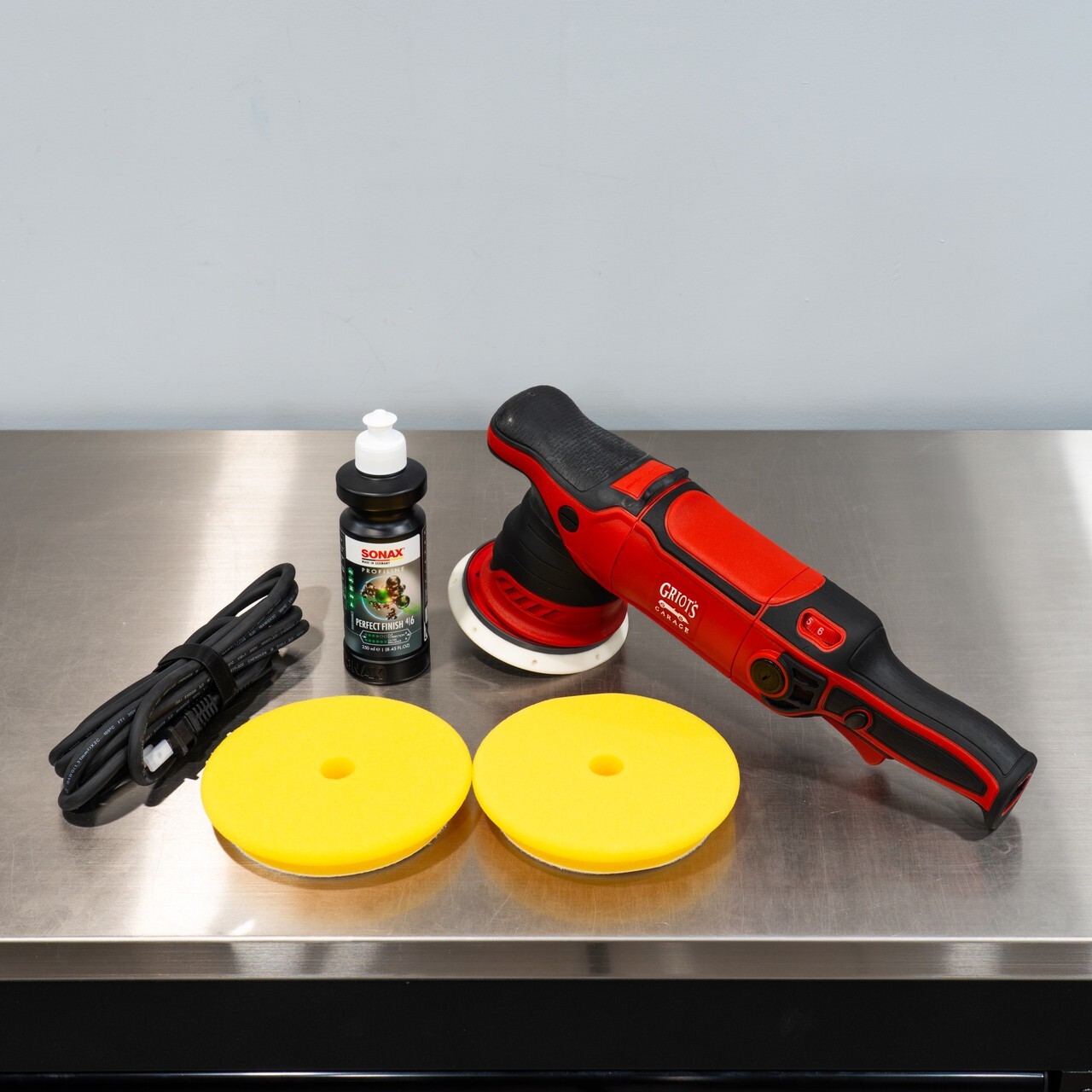 The Clean Garage Griot's Garage G15 Long Throw Polisher Kit 