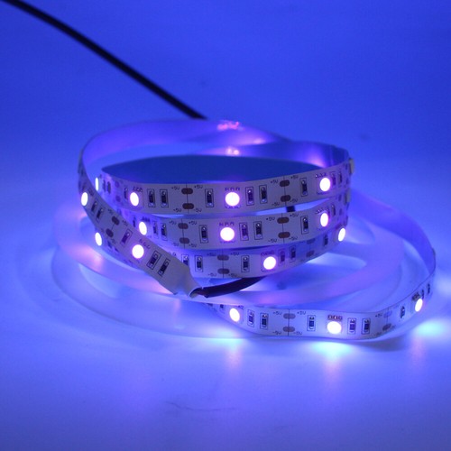 5V UV Ultraviolet LED Strip Light Tape Lights SMD 5050 LEDs Blacklight With USB - Picture 4 of 8
