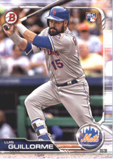 2019 Bowman Baseball #39 Luis Guillorme RC - New York Mets