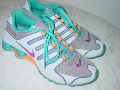 rainbow nike shox