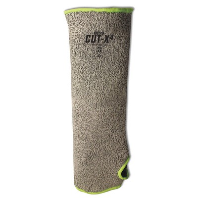 BDG 99-1-325-16 Cut-Resistant Sleeve,Grey,Sleeve 16'' L 55LE12