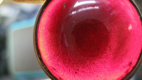 Vintage Dial Co NY 75W 125V 1" Indicator Panel Light lamp Red ruby smooth convex - Picture 9 of 9