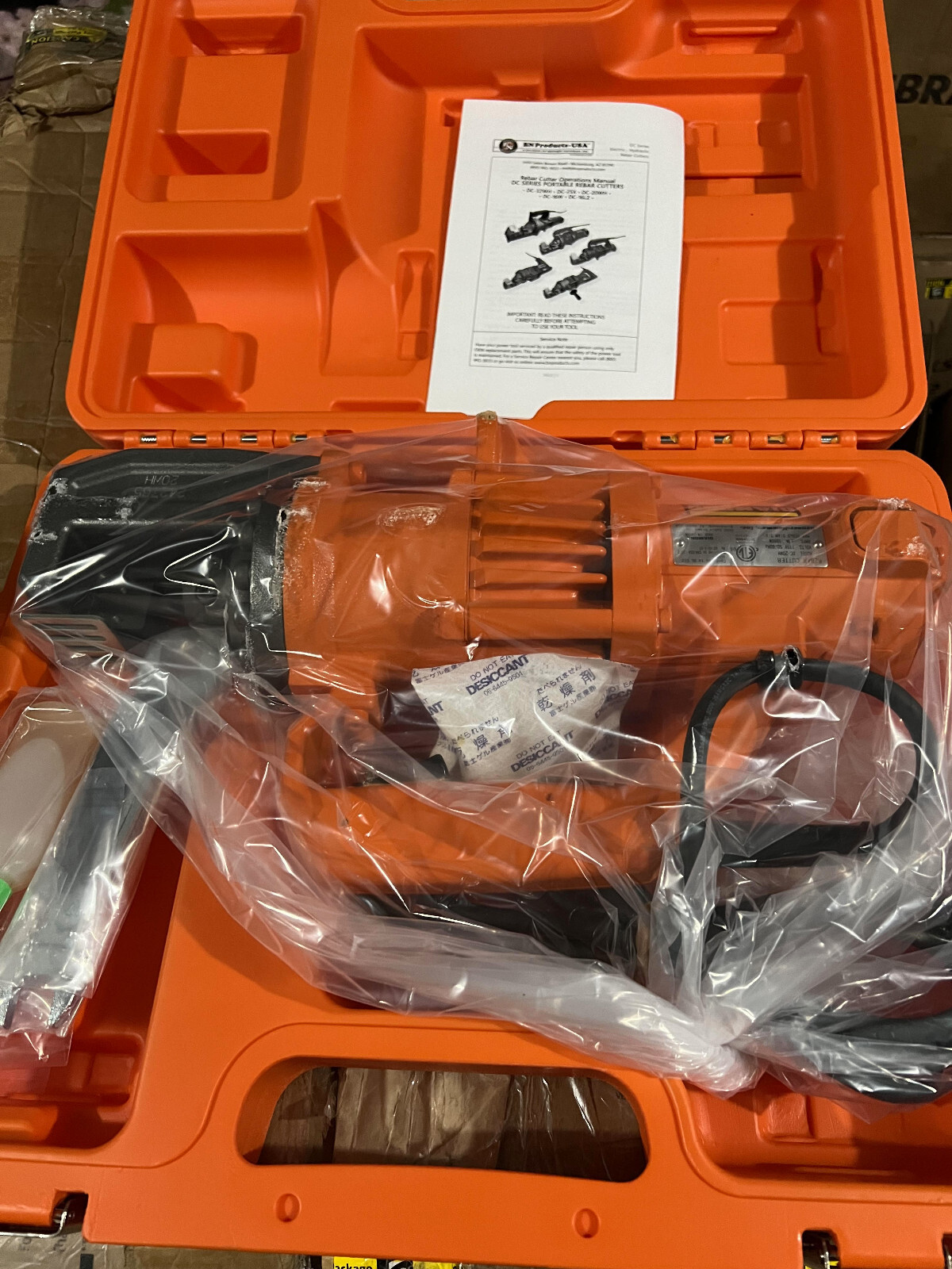 Benner-Nawman DC-20WH Heavy Duty Portable Rebar Cutter