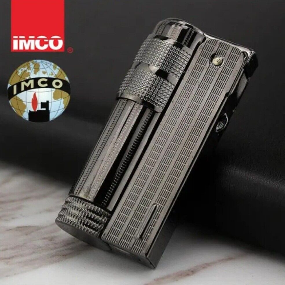 IMCO TRIPLEX SUPER 6700 Austrian Petrol Lighter by Apons - GUN METAL NEW Zippo. Available Now for 16.99