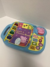 VTech Peppa Pig's Learn and Discover Book Blue 2019 