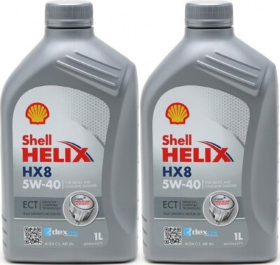 Shell Helix HX8 5W-40 Motoröl 2x 1l = 2 Liter