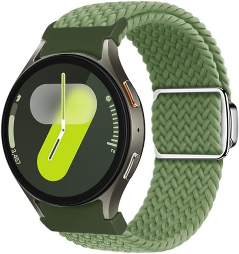 Correa de nailon elástica trenzada magnética de un clic para reloj Samsung Galaxy 7 FE 6 5 - Imagen 152 de 234