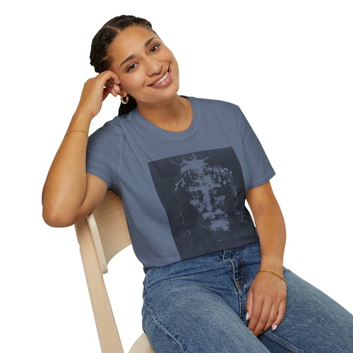 Shroud of Turin Jesus Christ Face Unisex TShirt Christian Faith Tee Shirt - Picture 72 of 91