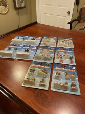 Vintage Ginger Frost Lane Coordinating Accessories 27 Pieces LOT x 10 Packs NIB