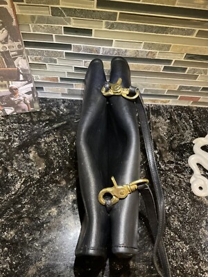 COACH チェス Coach Boxed Jewelry Box glovetanned leather With Rexy CE926