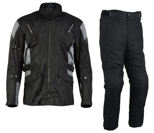 Tuta Moto Divisibile Rev'it ARGON 2 Nero Bianco Vendita Online - Foto 3