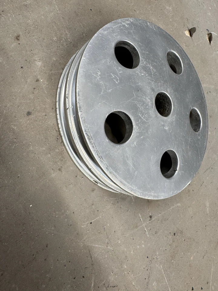 Bomba de dirección asistida Chevy Corvette 1969-1979 polea Chevelle Nova Camaro Impala Foto 3 de 4