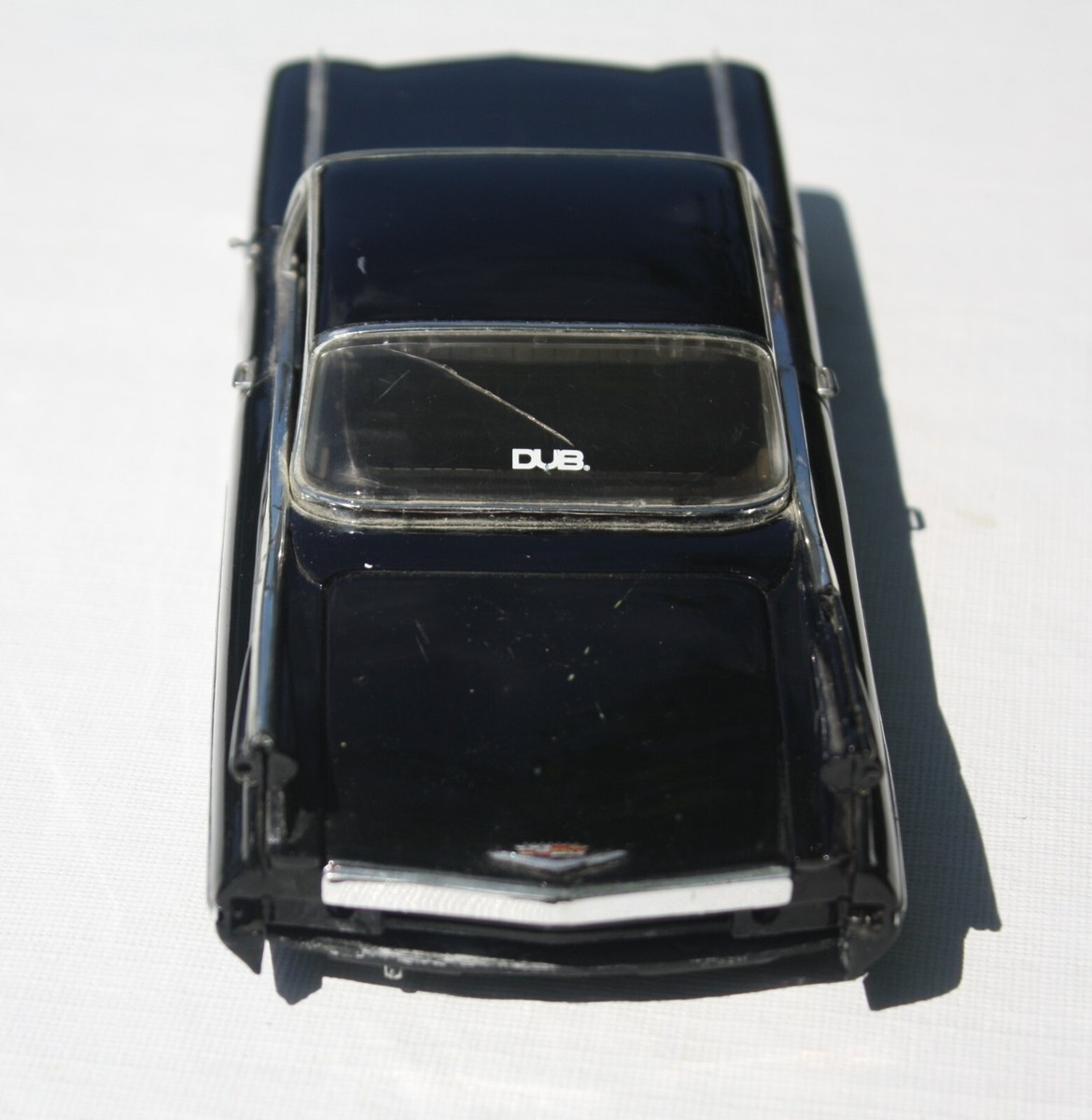 JADA TOYS 1959 Cadillac Coupe Deville 1/24 - Superbe Miniature Metal Noir Brillant
