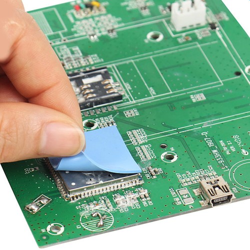 2pcs Thermal Pad GPU CPU Heatsink Cooling Conductive Silicone Pad 10*10*0.5mm - 第 11/12 張圖片