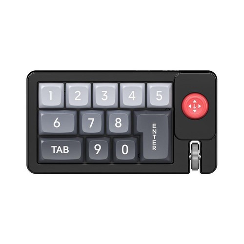 Mini USB-C Mechaniczny blok numeryczny RGB Podświetlenie 13 tas H2T0 W3I7 - Zdjęcie 4 z 18