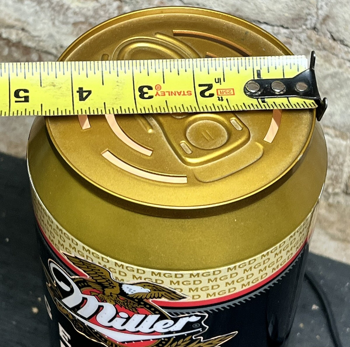 ジャンク Millerビール ビンテージ Vintage Miller Genuine Draft MGD Beer Can Motion Lighted