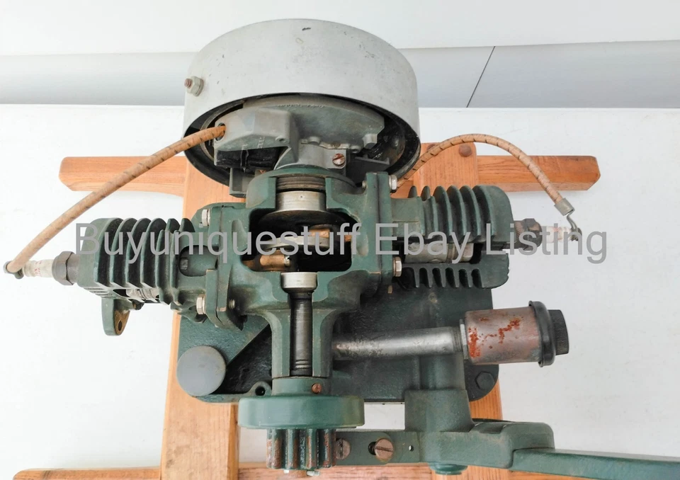 Motor de exhibición de corte de fábrica doble Maytag 72 raro Foto 2 de 4