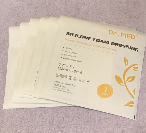 Dr Med Silikonschaum umrandet Silikonschaum Verband Sakralferse 7,2" Box mit 6 - Bild 4 von 4