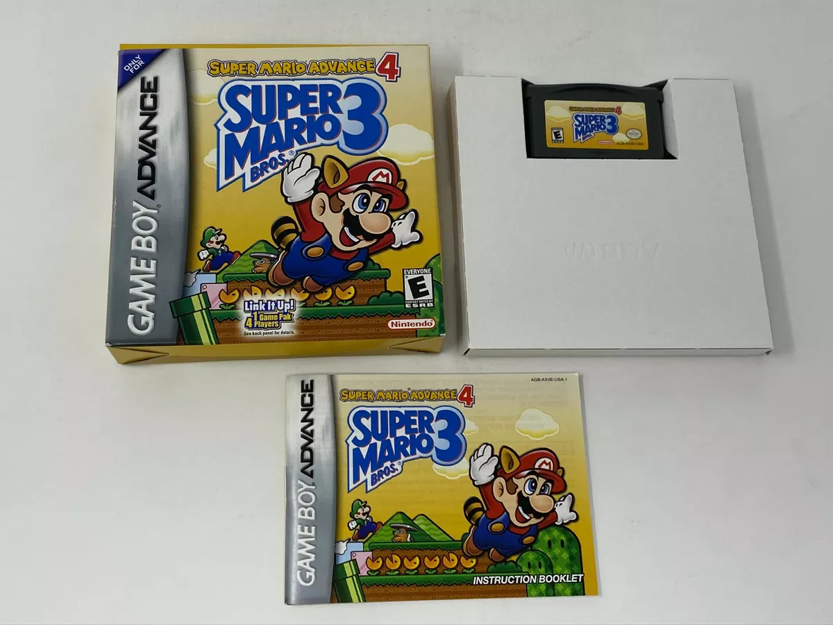 Super Mario Advance 4: Super Mario Bros. 3 - Game Boy Advance, Game Boy  Advance