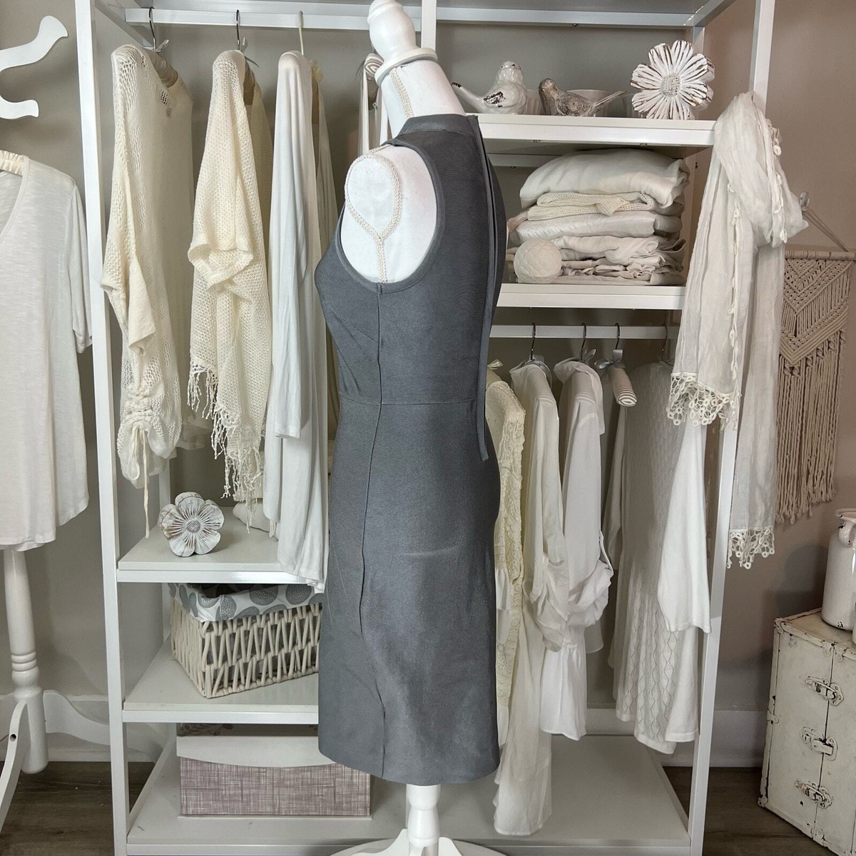 midi dress button down Button Up Sleeveless Midi Dress