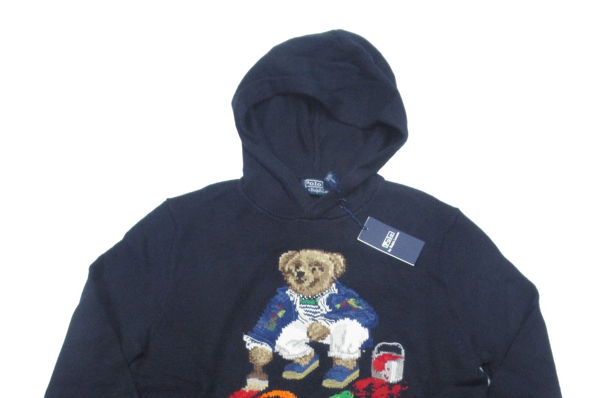 Polo Bear by Ralph Lauren ネイビーパーカー Polo Bear Fleece Hoodie