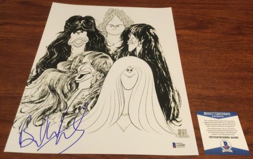 BRAD WHITFORD SIGNED 11x14 PHOTO B AEROSMITH BECKETT BAS