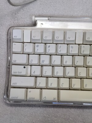 TESTED Apple Pro Keyboard M7803 White Mac Wired USB Port TESTED Apple Pro Keyboard M7803 White Mac Wired USB Port