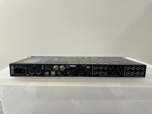 RME Fireface UFX I USB 2.0 60 Channel 192k Audio Interface Record, EQ, DSP, FX - Picture 4 of 5