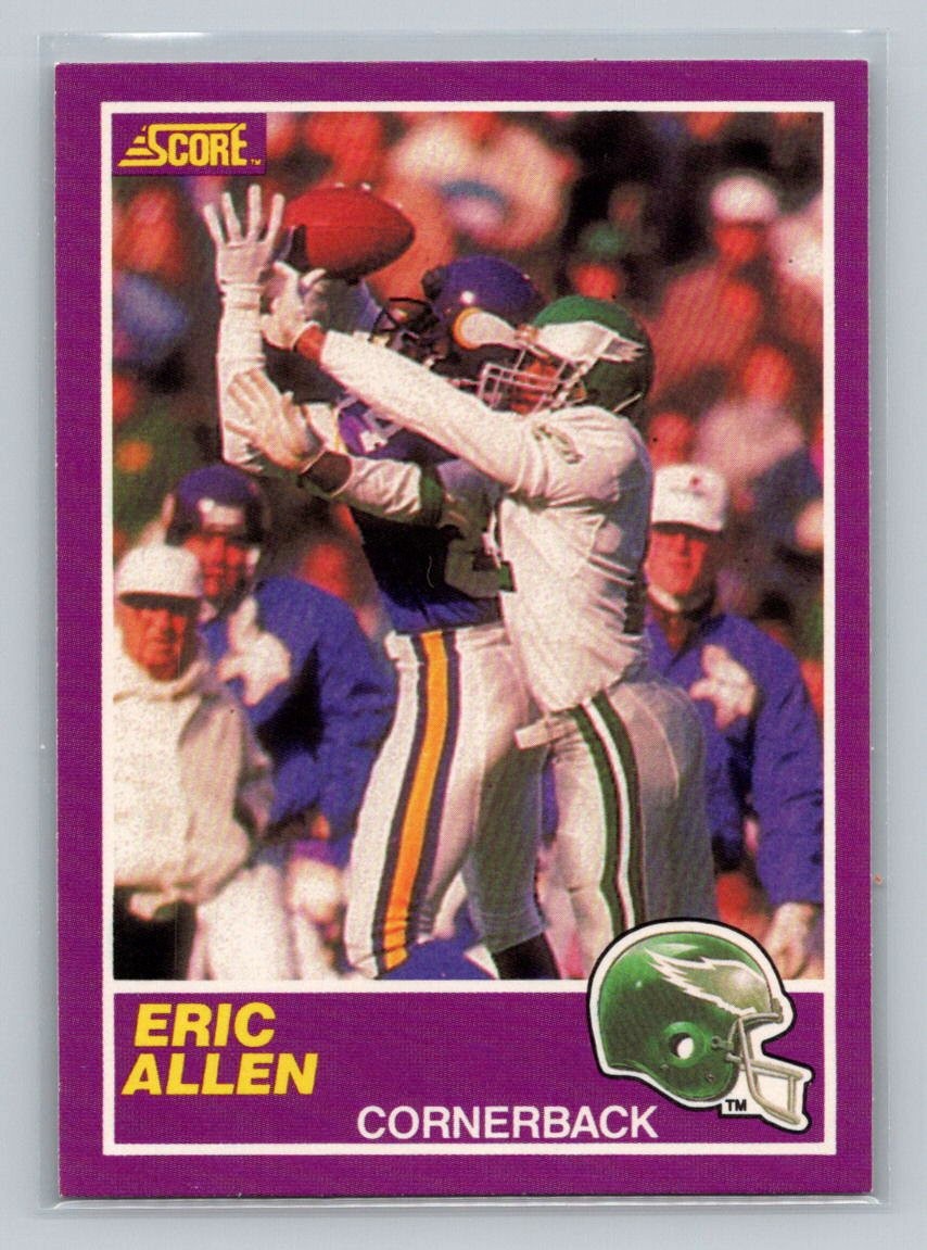 1989 Score Supplemental #380S Eric Allen