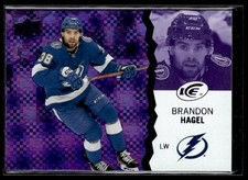 2023-24 Upper Deck Ice Hockey Purple #84 Brandon Hagel