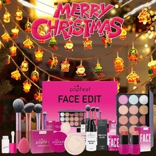 Valentine's Day and Holiday Makeup Gift Set - All-in-One 11-Piece Makeup Kit