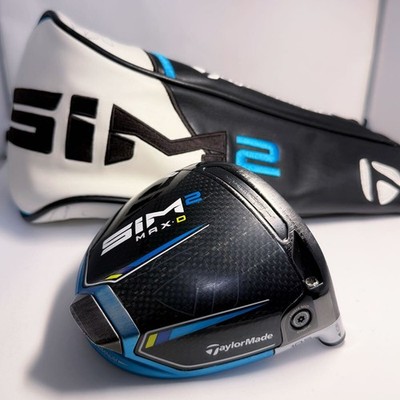 SIM2 MAX D 10.5° TaylorMade Driver Head and Cover Only 729087